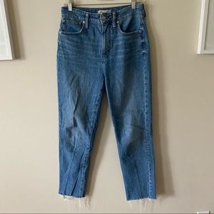 Madewell The Perfect Curvy Vintage Jeans 26